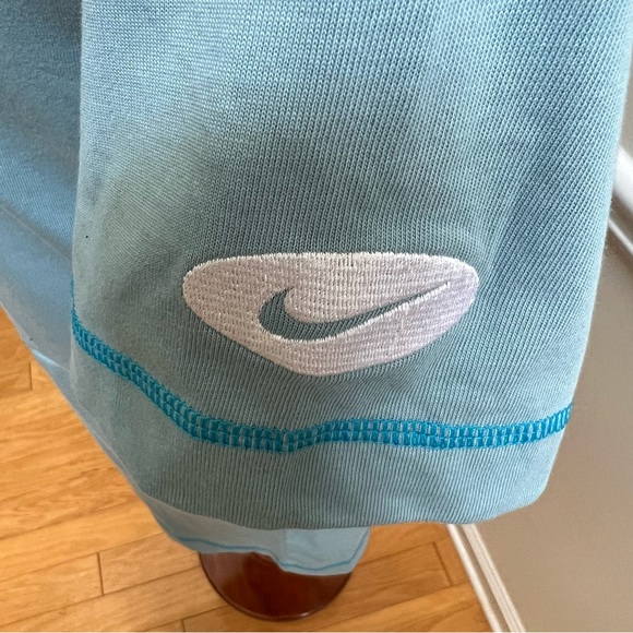 Nike Vestido Icon Clash Blue Romper Women Size Small - Picture 6 of 7